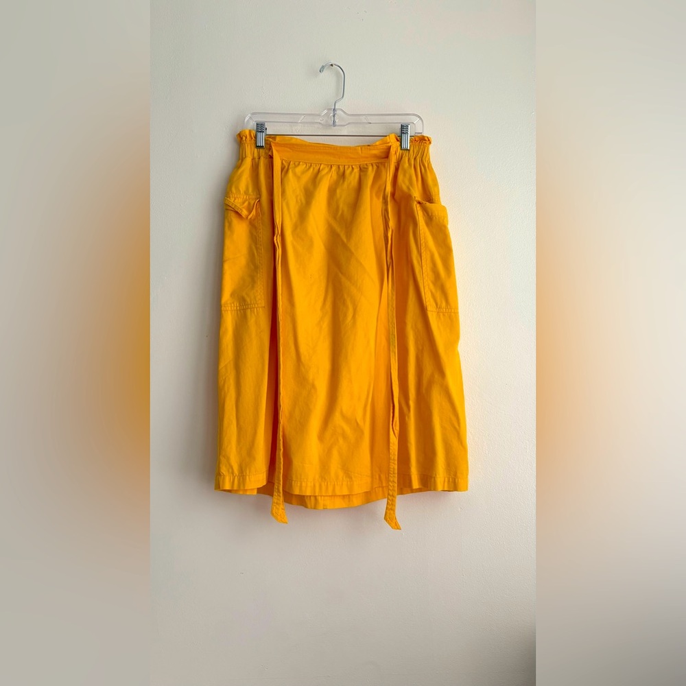 Live 4 Truth Gold Wrap Midi Skirt Resort Wear